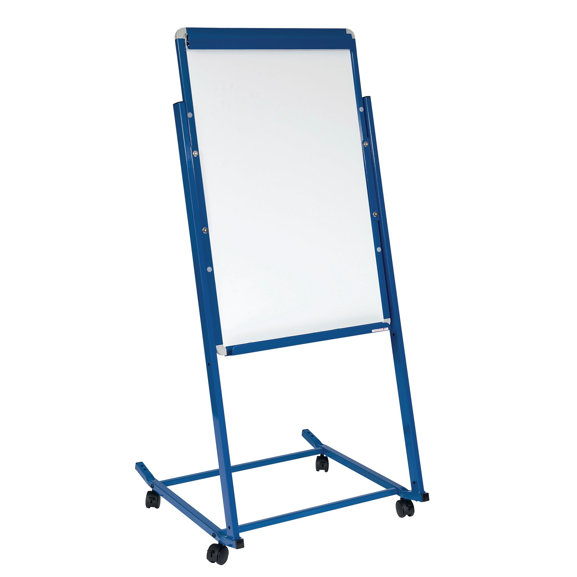 Mobile Magnetic Display Easel Single Sided - Blue